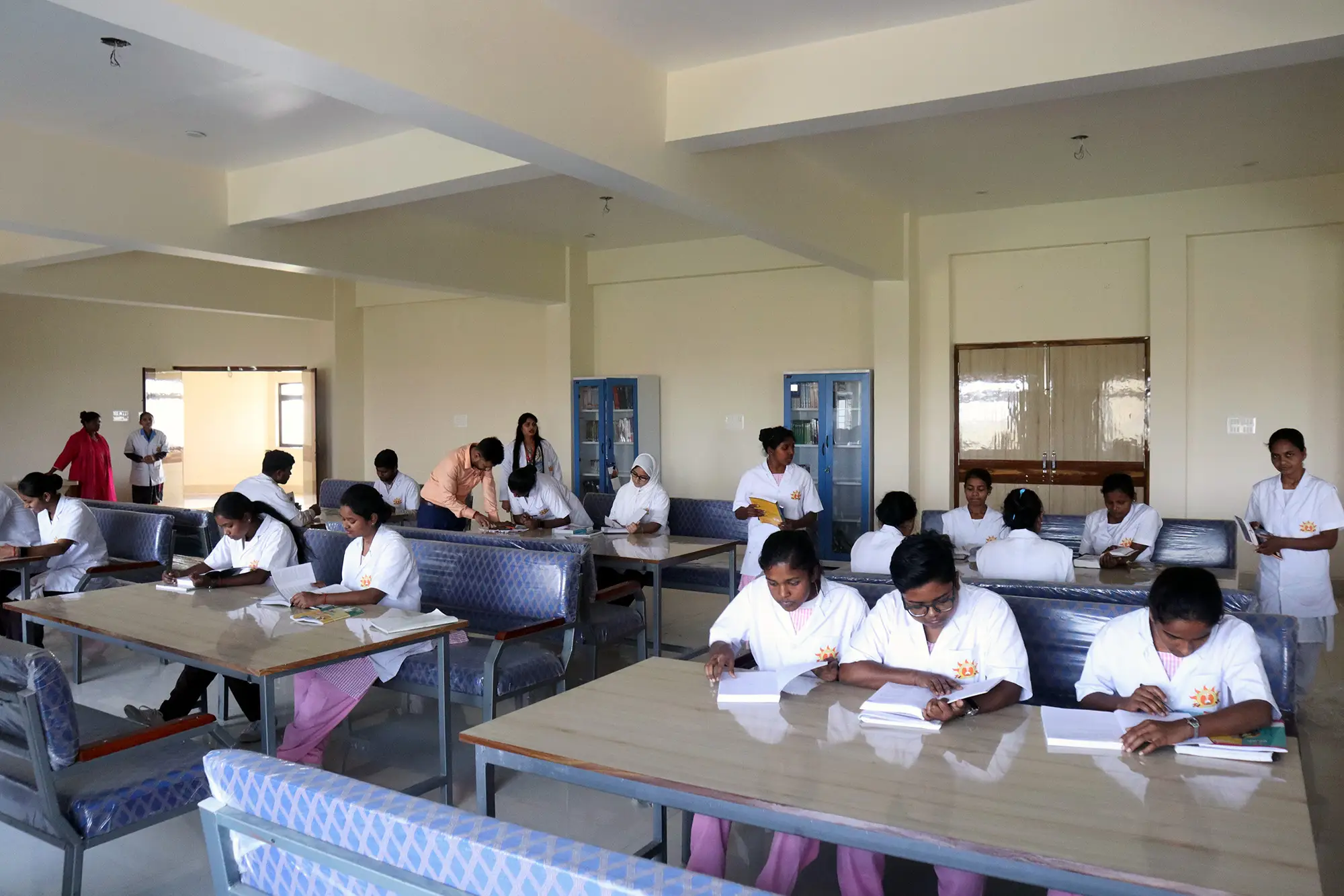 Library reading area
